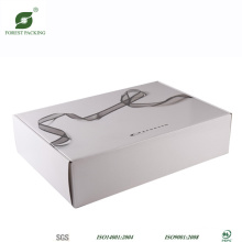Personalized Elegant Corrugated White Packaging Boxes
